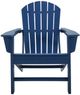 Signature Design by Ashley® Sundown Treasure Blue Polyethylene Outdoor Adirondack Chair-1