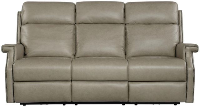 Hooker® Furniture MS Vaughn Shattered Stone Power Reclining Zero Gravity Sofa with Power Headrest-2