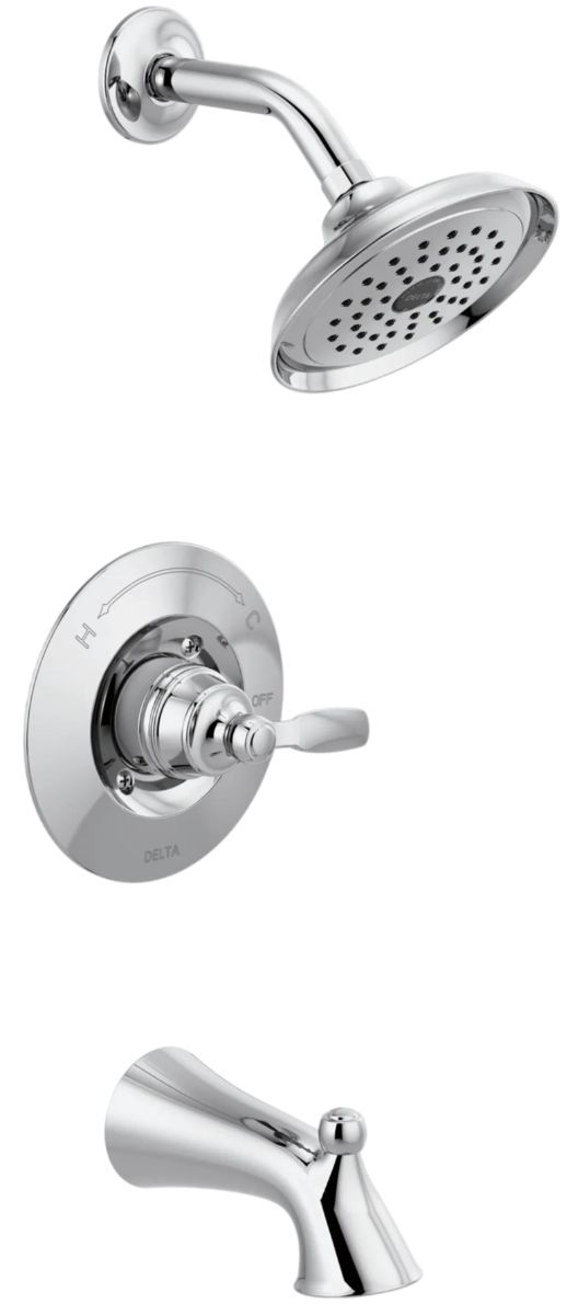 Delta Woodhurst® Chrome Tub/Shower Trim-0