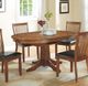 Winners Only® Broadway Brown Round Dining Table-2