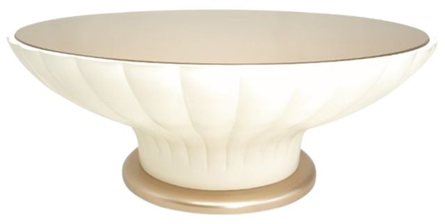 Michael Amini® La Rachelle Medium Champagne Cocktail Table-0