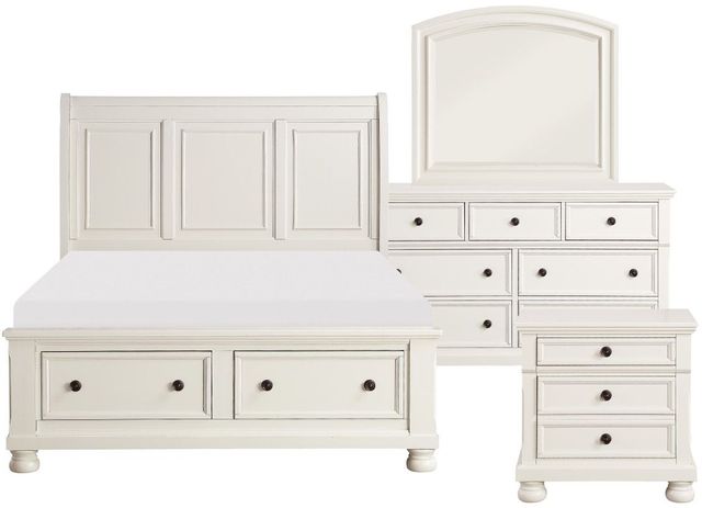 Homelegance® Laurelin 4-Piece Queen Sleigh Platform Bedroom Collection-0