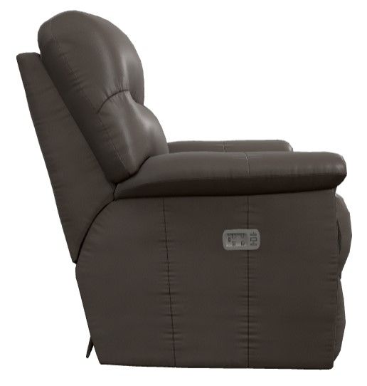 La-Z-Boy® James Walnut Power Wall Recliner with Headrest and Lumbar-2