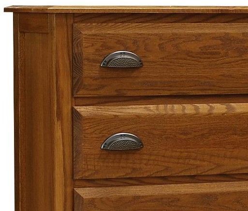 Wolfcraft Furniture Summit Brown Wide Bachelor Chest-2