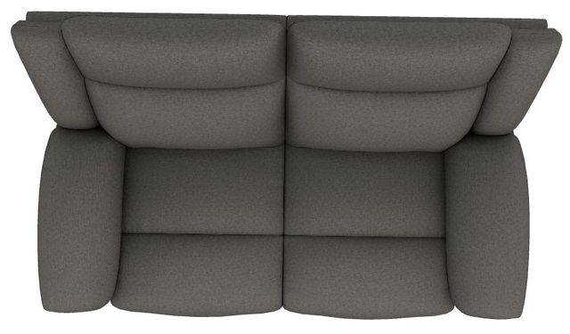 La-Z-Boy® Joel Charcoal Power Reclining Loveseat with Headrest and Lumbar-4