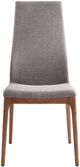 Armen Living Parker 2-Piece Gray Dining Chair-1