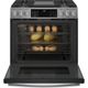 GE Profile™ 30" Stainless Steel Slide In Gas Range-3