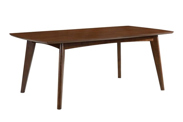 Coaster® Malone 7-Piece Dark Walnut Dining Table Set-1