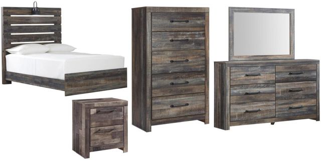 Signature Design by Ashley® Drystan 5-Piece Multi Full Panel Bed Set-0