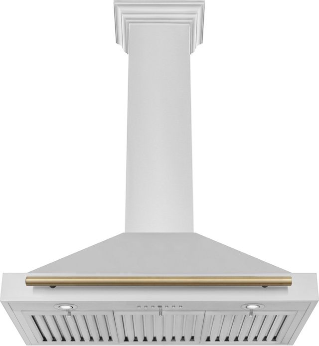 ZLINE 36" Autograph Edition Stainless Steel Wall Mounted Range Hood-3