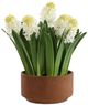 Uttermost® Sincerity Green/Terracotta/White Potted Hyacinth Plant-0