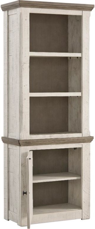 Signature Design by Ashley® Havalance Two-Tone Left Pier Cabinet-2