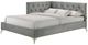 Elements International Amberley Gray Full Youth Corner Panel Bed-0