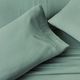 Malouf® 3-Piece Sage Linen-Weave Cotton Twin Sheet Set-3