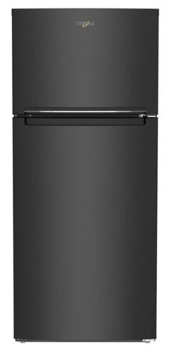 Whirlpool® 28 in. 16.3 Cu. Ft. Black Top Freezer Refrigerator