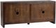 Classic Home Braxton Tundra Brown 4-Door Cabinet-4
