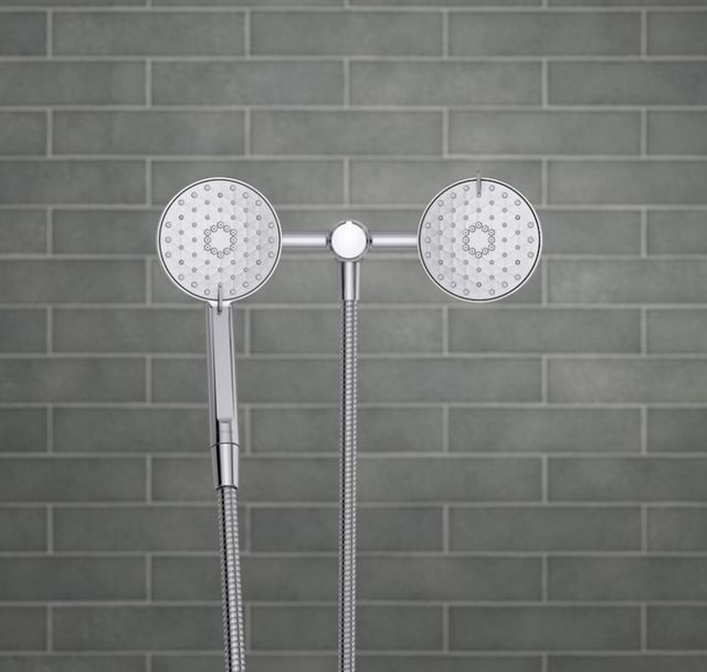 KOHLER® Awaken® Polished Chrome 1.75 GPM 2-in-1 Multifunction Shower Combo Kit-3