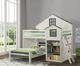 ACME Furniture Ratana Gray/White Twin Panel Bed-1