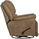 Catnapper® Cole Camel Chaise Swivel Glider Recliner-3