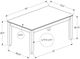 Monarch Specialties Inc. Brown 60" Dining Table-1