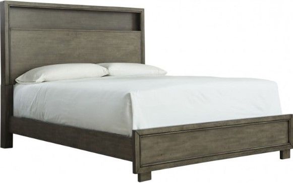 Signature Design by Ashley® Arnett 5-Piece Gray Full Bookcase Bed Set-1