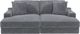 Jackson Furniture Cozy 2-Piece Gunmetal Sectional-1