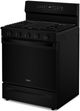 Whirlpool® 30" Black Freestanding Gas Range with Air Cooking Technology-3