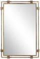 Uttermost® Elsher Antiqued Gold Mirror-0