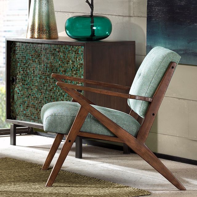 Olliix by INK+IVY Seafoam Rocket Lounge Chair-2