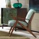 Olliix by INK+IVY Seafoam Rocket Lounge Chair-2