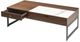 Armen Living Faye Walnut Lift-Top Coffee Table with Dusk Base-3