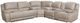HomeStretch Explorer Nickel 3-Piece Power Reclining Sectional-0