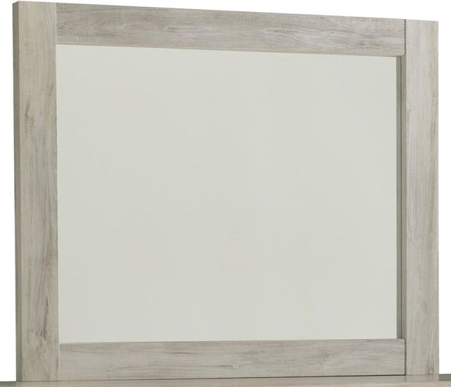 Signature Design by Ashley® Bellaby 5-Piece Whitewash Queen Panel Headboard Bed Set-3