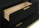 Coaster® Caraway Black Dresser and Mirror-4