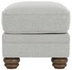 Flexsteel® Bexley Silver Glacier Ottoman-2