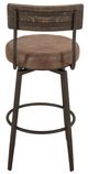 International Furniture Direct Castaña Brown 30" Bar Stool-2