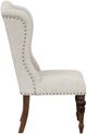 Bernards Coventry Beige Upholstered Wing Chair-2