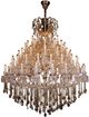 Michael Amini® Grand Versailles Glass/Gold 45-Light Chandelier-0
