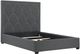 Coaster® Bowfield Charcoal Queen Upholstered Bed-1