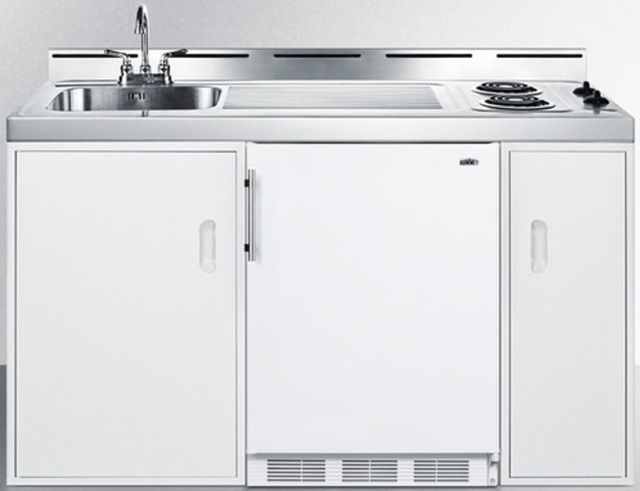 Summit® 48" White All-In-One Kitchenette-0