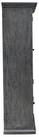 Cottage Creek Furniture Baillie Black/Distressed Grey Showcase-2