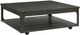 Elements International Factory 2-Piece Smokey Walnut Occasional Table Set -2