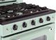 Unique® Appliances Classic Retro 30" Summer Mint Green Freestanding Natural Gas Range-4