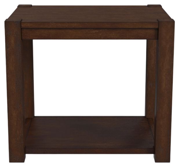 Flexsteel® Boulder Brown End Table-2
