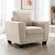 Furniture of America® Enea Taupe Chair-1