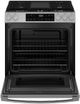 GE® 500 Series 30" Stainless Steel Slide In Gas Range-1