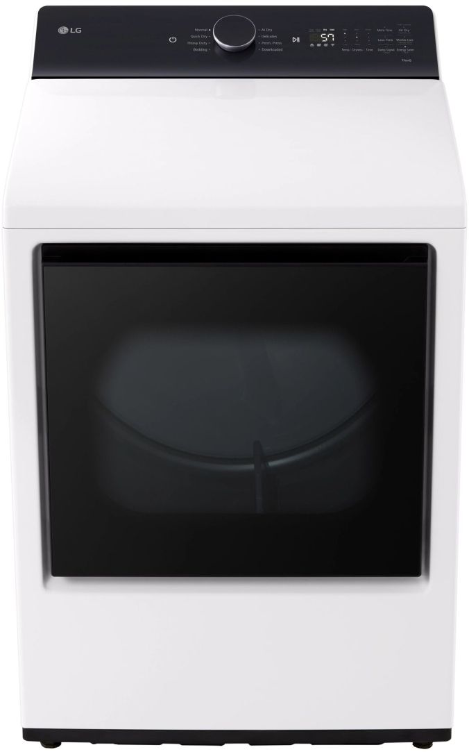 LG 7.3 Cu. Ft. Alpine White Electric Dryer
