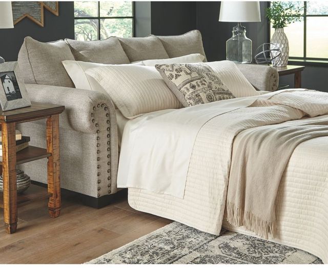 Signature Design by Ashley® Zarina Jute Queen Sofa Sleeper-0