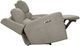Flexsteel® Taylor Fog Gray Power Reclining Loveseat with Console and Power Headrest-4