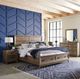Liberty Furniture Ridgecrest 4-Piece Cobblestone King Panel Storage Bedroom Set-1